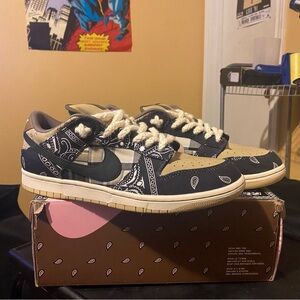 Travis Scott sb dunk low custom(READ THE DESCRIPTION)